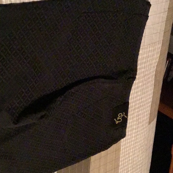 These slacks are dope.! Not sure how to measure but 17 waist x 2. - Picture 6 of 7